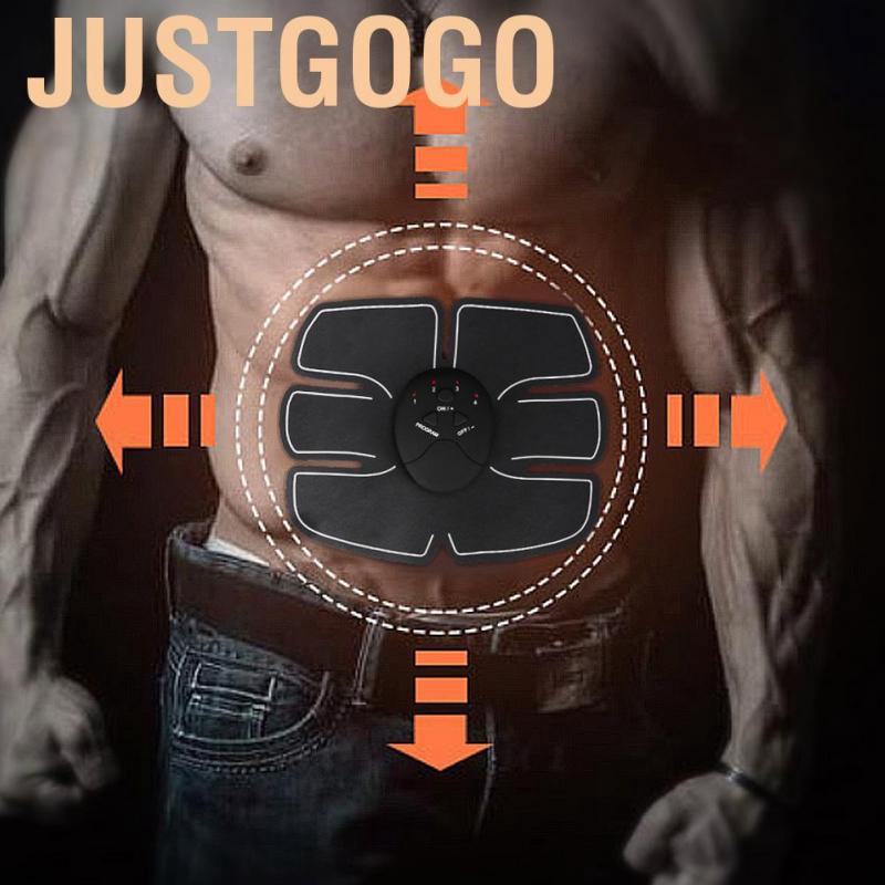 Justgogo MuscleWireless Intelligent EMS Muscle Training Body Slimming Building Patch (#4) - intl