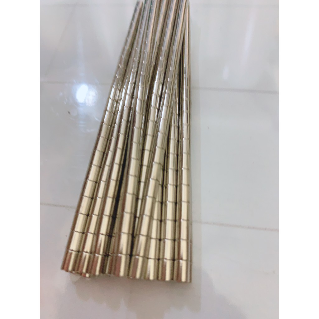 Nam châm trắng 4x5mm ( set 10 viên ) ,Nam châm đất hiếm lực hút mạnh