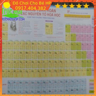 [SIÊU SALE] Bảng Hệ Thống Tuần Hoàn Các Nguyên Tố Hóa Học ✅  Đồ Chơi Trẻ Em HP