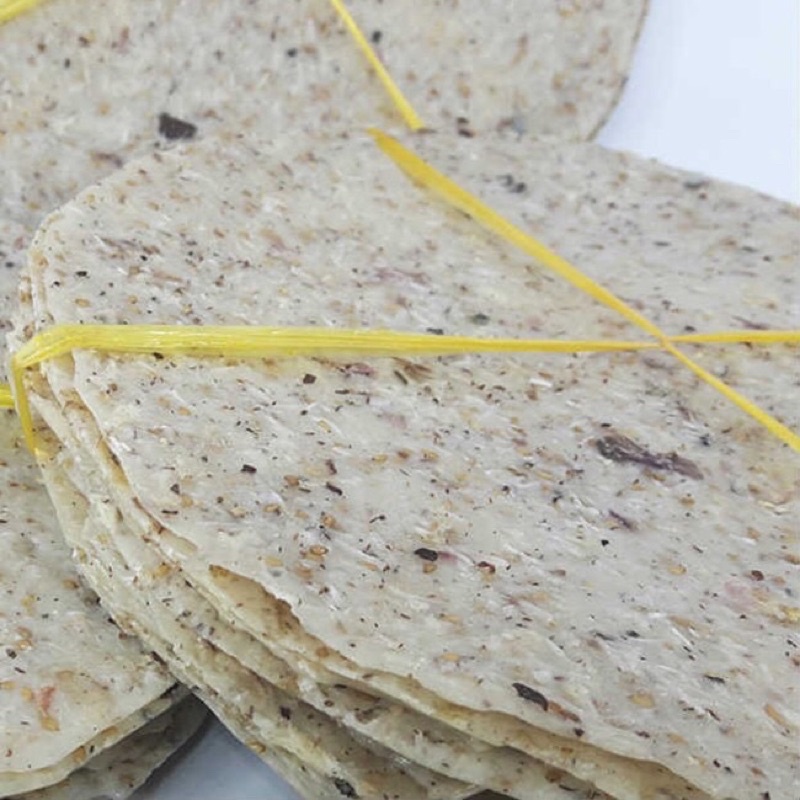 Bánh tráng dừa Bình Định 1 cái loại vừa bánh chưa nướng