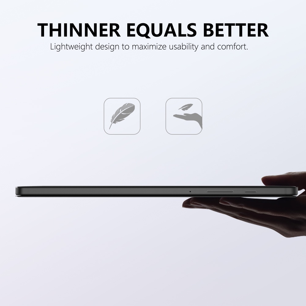Bao da máy tính bảng ARESKO nam châm ngăn đựng bút cho Samsung Galaxy Tab S6 Lite S7 11in S7 / S8Plus 12.4in 2020 2022
