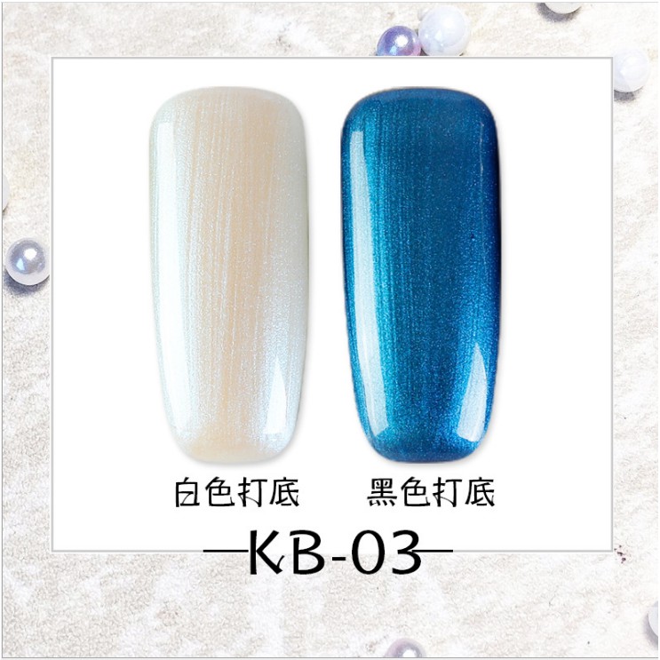 Sơn Gel Thạch AS MÀu Nhũ Vỏ Sò Mã BK 15ml Chính Hãng