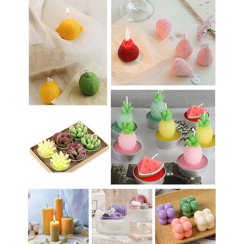 Sáp Ong Cô Đặc Nhuộm Màu Da 18 Màu Tùy Chọn