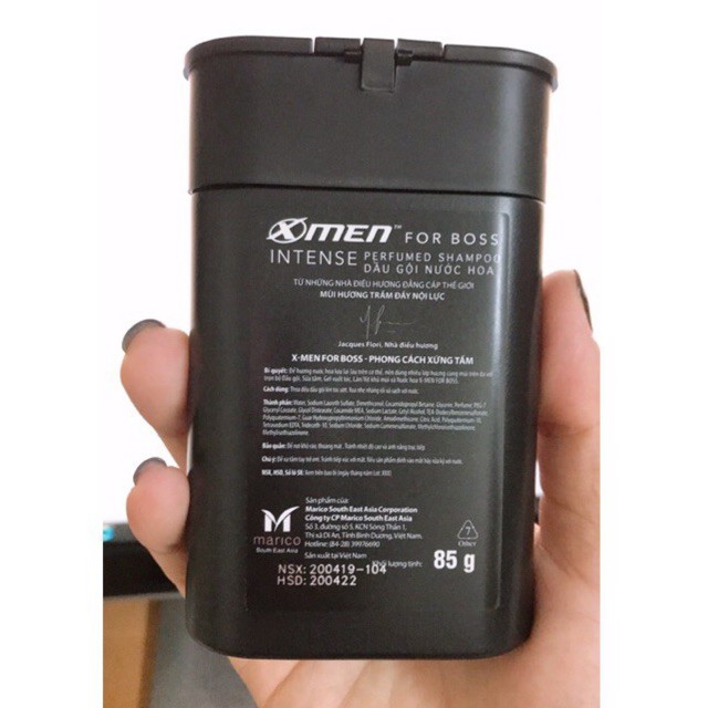 [ Mẫu Thử 85g ] Dầu Gội Nước Hoa Cao Cấp XMen For Bos 85g