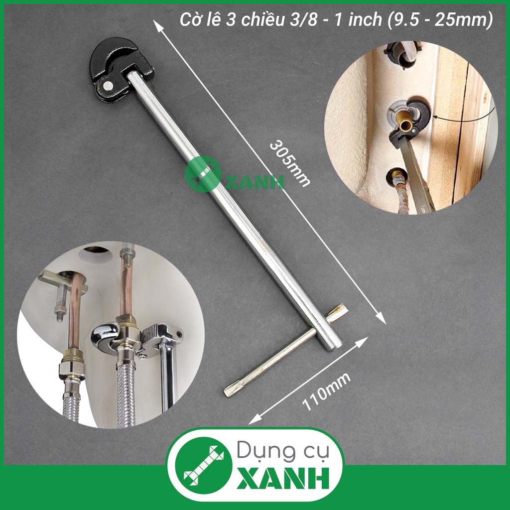 Cờ lê vô cấp 3 chiều chuyên vặn đầu cấp