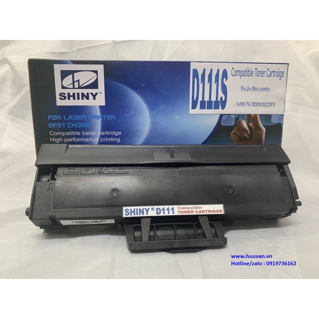 Hộp mực Samsung D111 dùng cho máy in Samsung SL-M2020W, M2070W, M2070FW (hiệu SHINY )