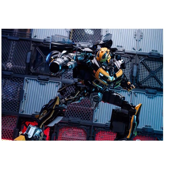 Mô hình BumbleBee BB-02 Black Warrior đồ chơi Tranformer người máy biến hình lắp ráp BB-02 biến hình thành ô tô BB-02