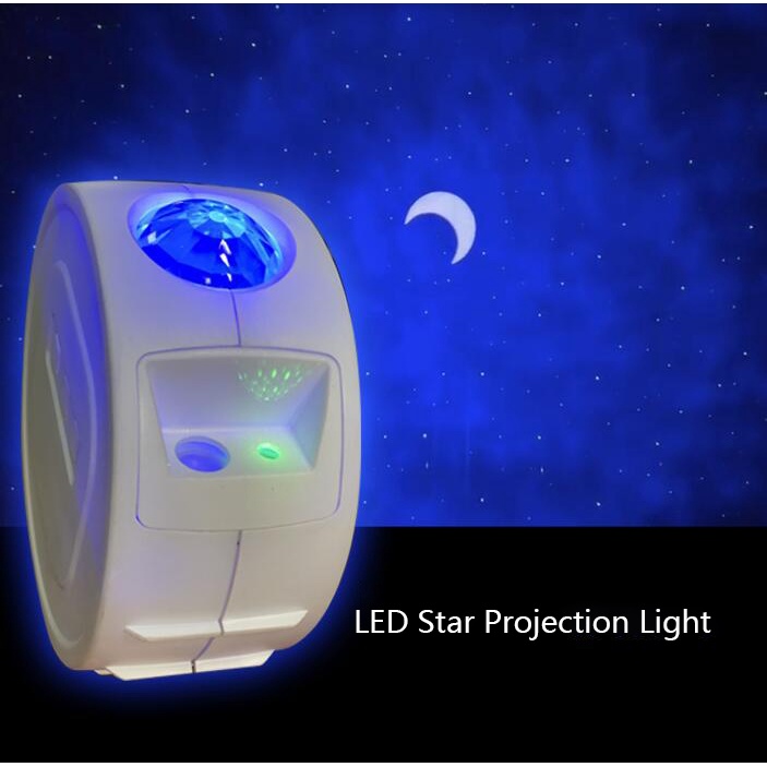 Đèn ngủ LED chiều hình thiên hà ngôi sao điều khiển từ xa