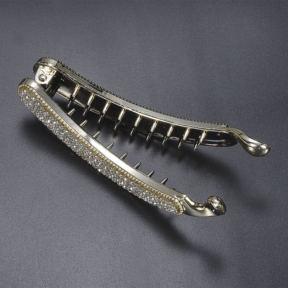 Kẹp Tóc Hình Quả Chuối Thời Trang Hàn Quốc Cổ Điển Đơn Giản Nhiều Màu Cho Nữ