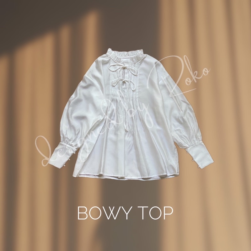 ROKO - BOWY TOP - ÁO SƠ MI NƠ ĐÔI CỔ XẾP