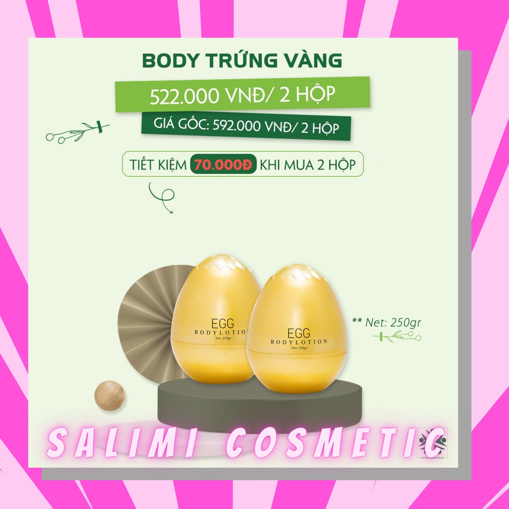 COMBO 2 Hộp Kem Dưỡng Da Body Trứng Vàng Queenie Skin - 250 Gram - HÀNG CHÍNH HÃNG