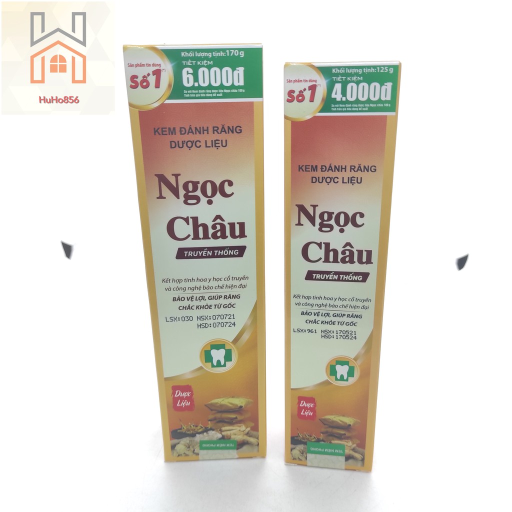 Kem Đánh Răng Dược Liệu Ngọc Châu