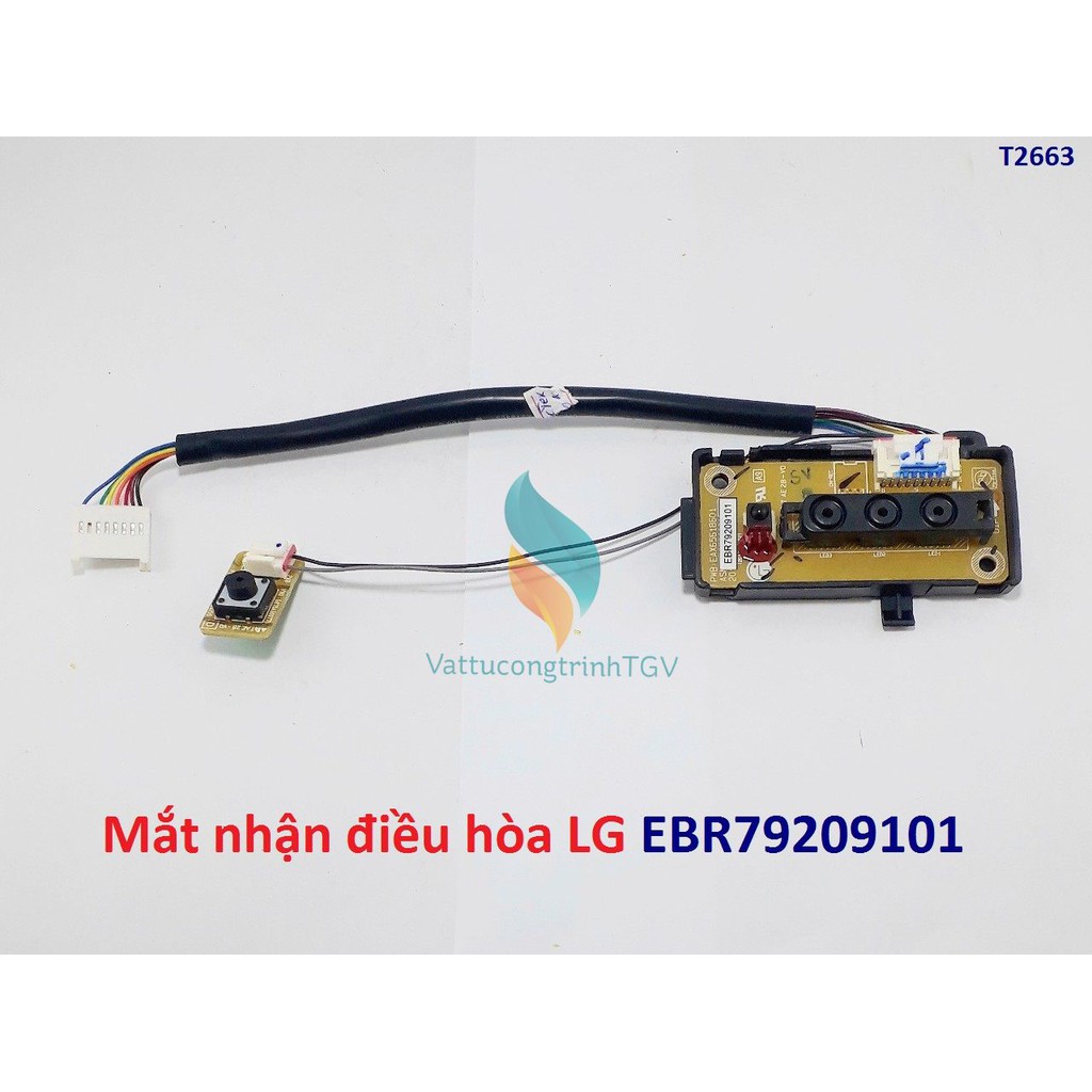 Vỉ mạch điện tử mắt nhận tín hiệu điều hòa LG mã EBR79209101