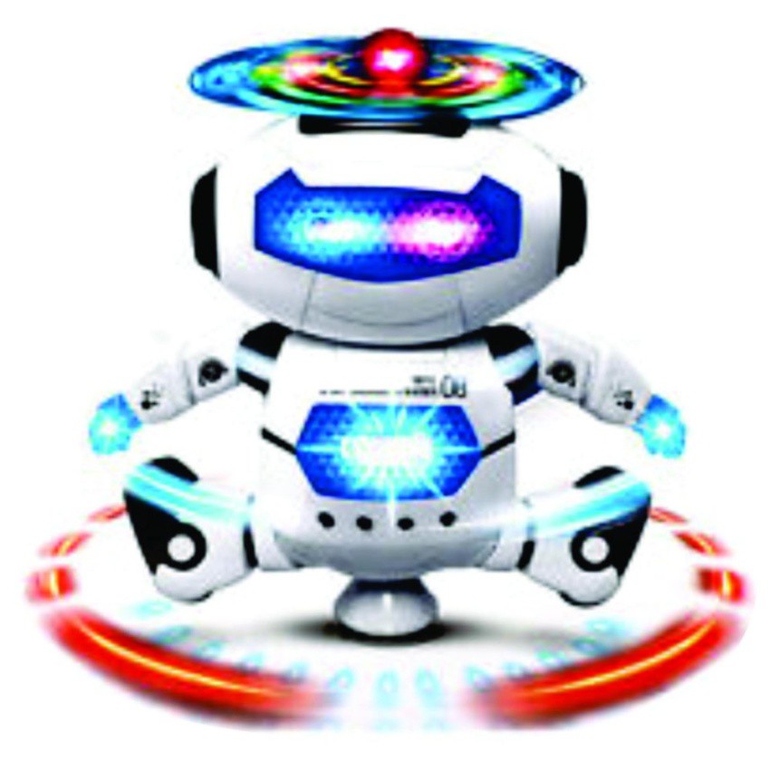 Robot Thông Minh Xoay 360 Độ Nhảy Theo Điệu Nhạc