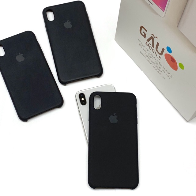 Ốp iPhone X/Xs/Xs Max Chính Hãng Apple Silicone/Leather