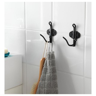 Móc đôi treo đồ màu đen SVARTSJÖN - IKEA