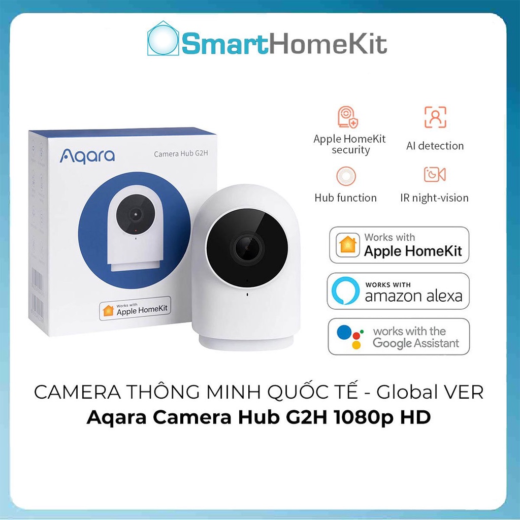 Camera thông minh Aqara G2H (Gateway) Quốc tế/ Nội địa - thay thế HUB, ghi hình IR đêm