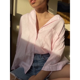 Áo sơ mi tay lửng cổ danton sunset shirt