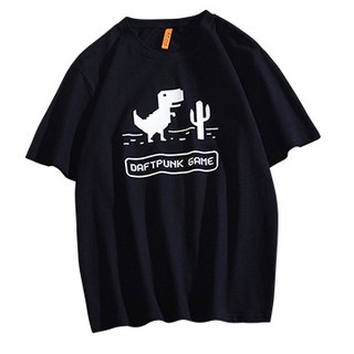 Áo thun unisex khủng long google cá tính