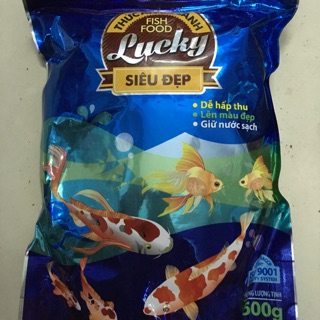 Thức ăn cho cá Koi siêu đẹp 500gram hạt trung