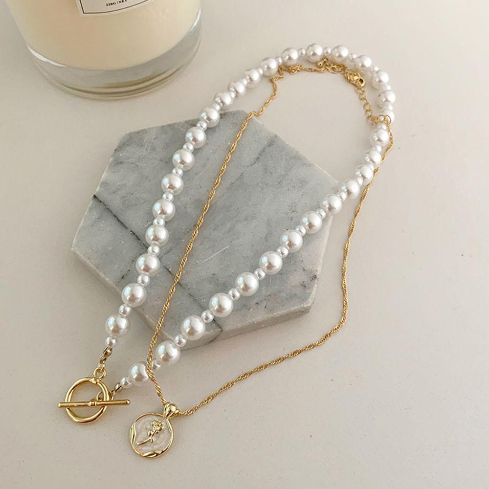 Vòng Cổ Choker Mặt Hoa Hồng Thời Trang Cho Nữ