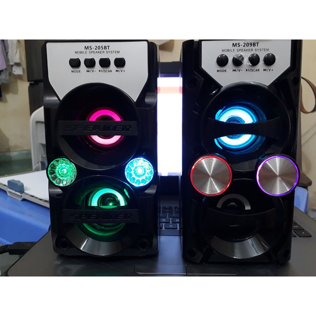 ( Giá hủy diệt) Loa Bluetooth Speaker M - 209BT Âm thanh to ( mẫu mới 2018)