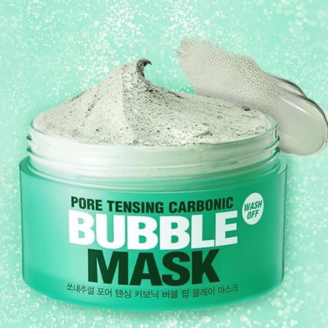 Mặt Nạ Bong Bóng Thải Độc Da So Natural Pore Tensing Carbonic Bubble Mask 130g l Chính Hãng Hàn Quốc