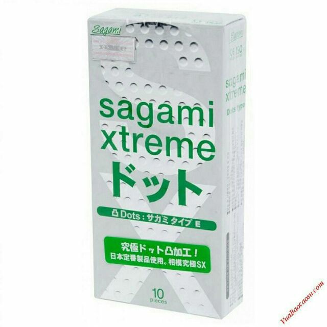 Combo 3 Hộp Bao Cao Su Sagami , cực siêu mỏng, có gân gai , co giãn xuất xứ Nhật Bản - 3 hộp 30 cái