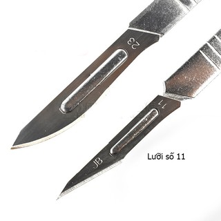 Cán dao mổ số -lưỡi dao mổ số 11,23