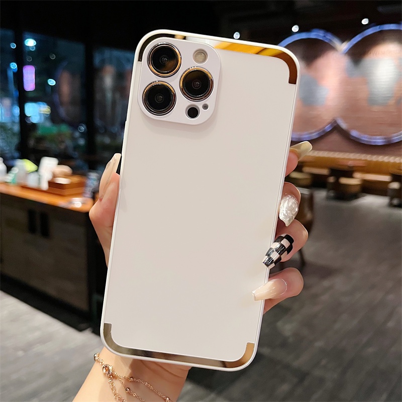 Ốp Điện Thoại TPU Mặt Nhám Màu Trơn Đa Dạng Mẫu Mã Cho iPhone 14 7 8 Plus 13 12 11 Pro X XR XS Max SE 2020