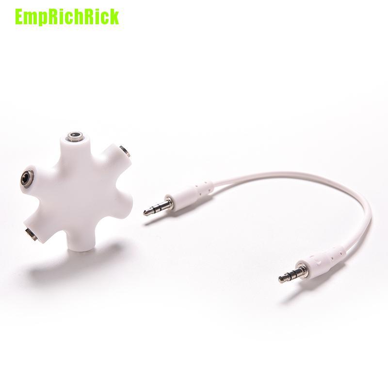Bộ Chia Âm Thanh Tai Nghe 3.5mm Từ 1 Đầu Đực Sang 2 3 4 5 Female | BigBuy360 - bigbuy360.vn
