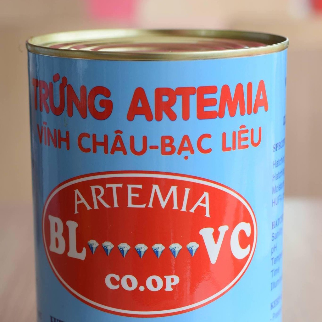 Trứng Artemia Vĩnh Châu 5 Sao ( 50gr và 100gr )