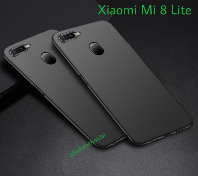 Ốp lưng Xiaomi Mi 8 Lite 💥Freeship💥 Nhám nhung nhựa dẻo mỏng