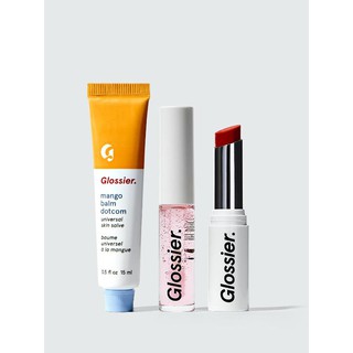 [ORDER] Set trang điểm và chăm sóc môi Glossier (3 sản phẩm, hàng order Mỹ,inbox chọn màu trước khi đặt)