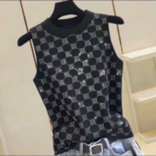 Áo len đính đá Quảng Châu
