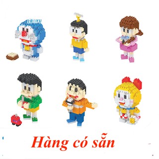 Mô Hình Lắp Ráp Lego 3D Doraemon & Friends Cực Xinh (SIZE S - Dưới 10cm)