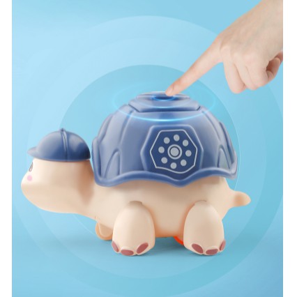 Xe rùa đồ chơi quán tính dễ thương cho bé
