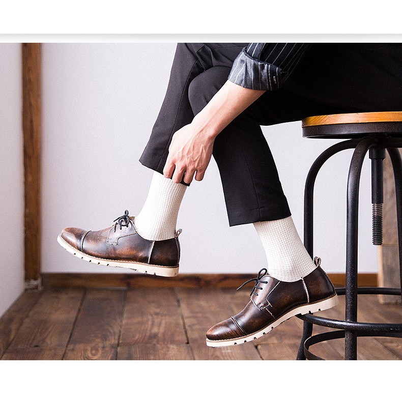 [NEW FREESHIP TỪ 50K] TẤT NAM CỔ CAO CHẤT SỊN ĐẸP