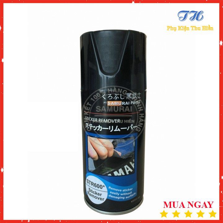 Chai Tẩy Samurai Paint Chuyên Tẩy Keo Decal, Băng Keo Dính Lâu Năm - Mã STR600