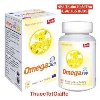 Omega 369 New Zealand - Hộp 100 viên ( Chính Hãng )