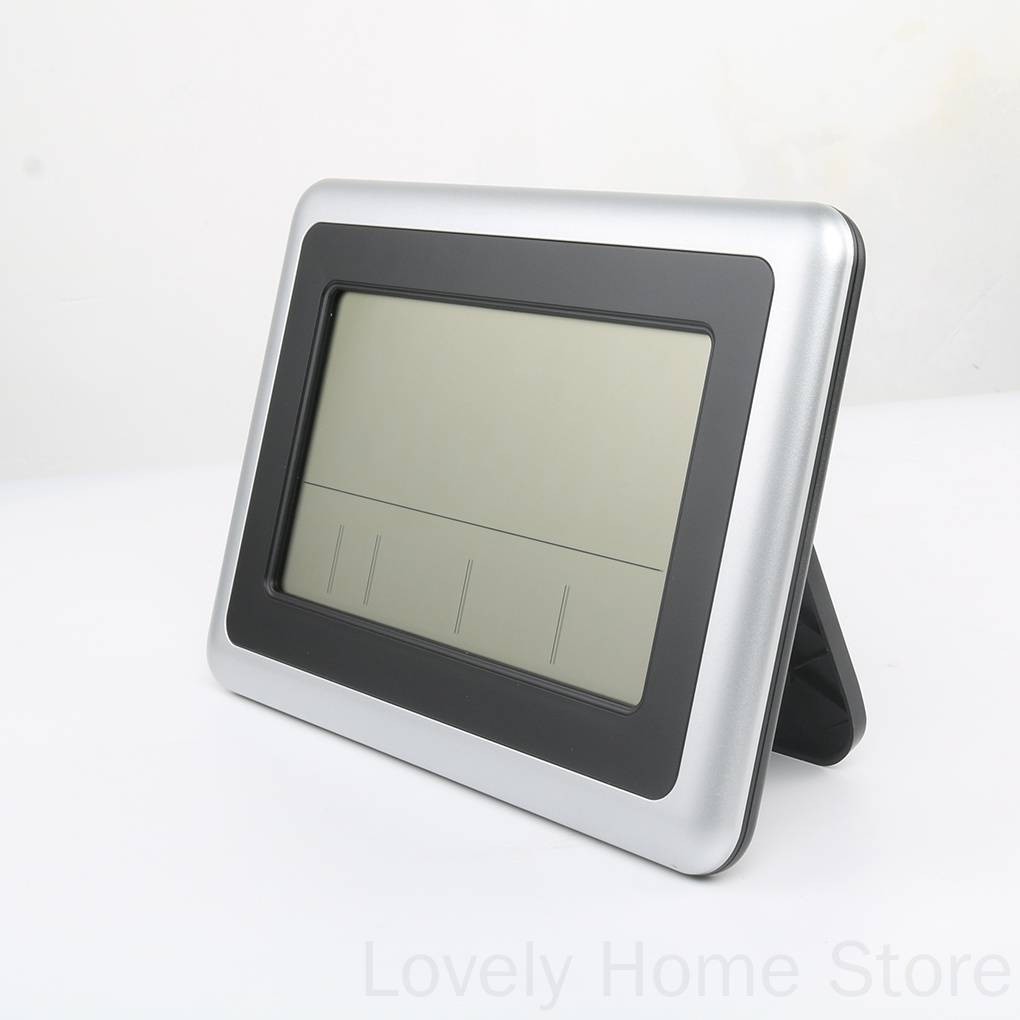 Đồng Hồ Điện Tử Để Bàn Có Màn Hình Lcd Hiển Thị Nhiệt Độ Và Nhiệt Độ