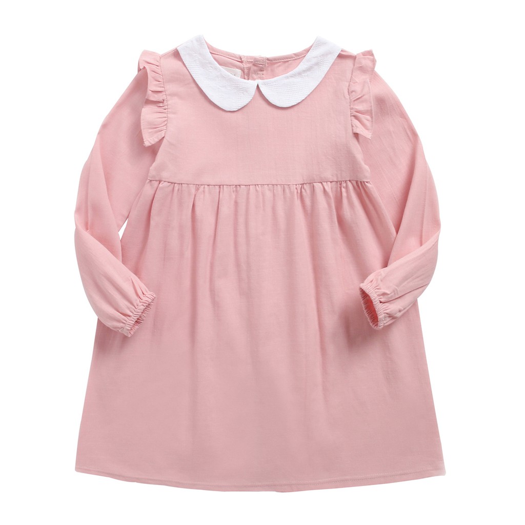 Đầm Sanlutoz Màu Hồng Dành Cho Bé Gái