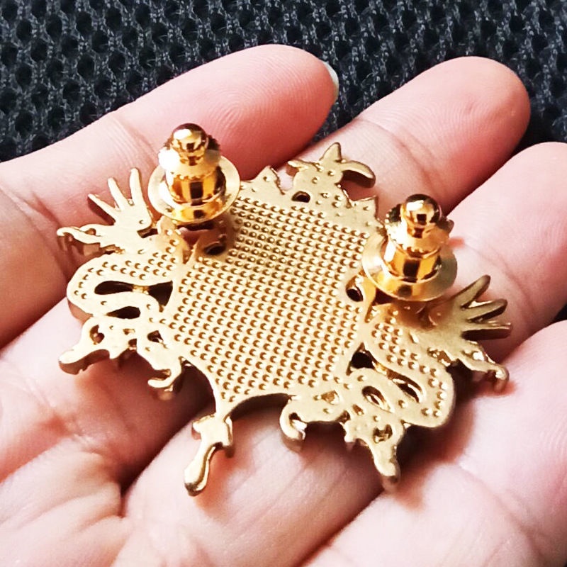 Huy Hiệu Cài Áo Hình Logo Phim Harry Potter 3d Bằng Hợp Kim Chất Lượng Cao