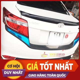 Ốp Chống Trầy Cốp Ngoài Xe Toyota Vios 2017, loại nhựa 3D cao cấp
