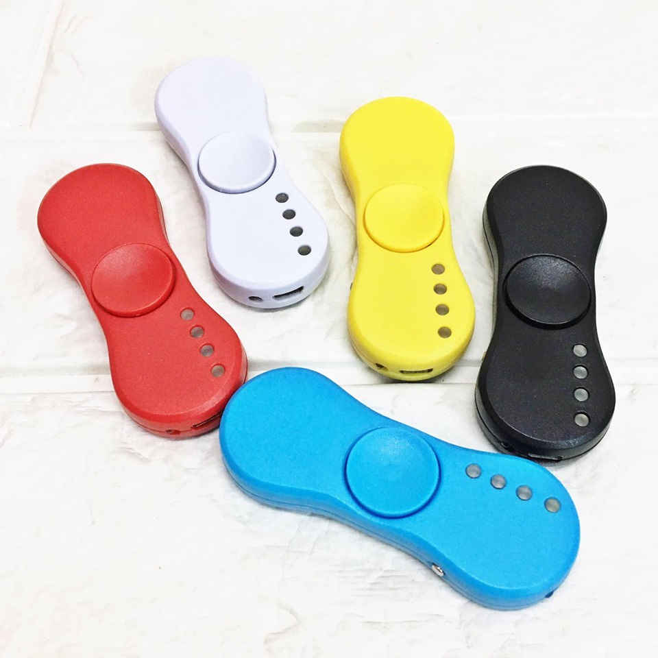 Hột-𝙌𝙪𝙚̣𝙩-𝘽𝙖̣̂𝙩-𝙇𝙪̛̉𝙖 ĐIỆN kiểu dáng con quay Spinner 3 chế độ đèn 2in1 - ANNA VÕ EL14-TD