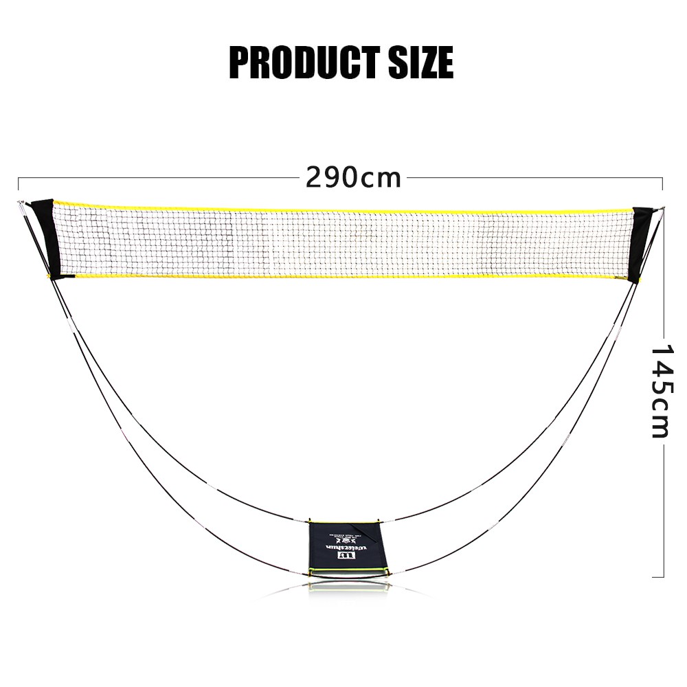 Lưới Chơi Cầu Lông Có Thể Gấp Lại Kèm Túi Đựng Siêu Bền Tiện Dụng