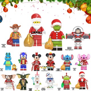 Mô hình mini phong cách giáng sinh nhiều mẫu mã tùy chọn