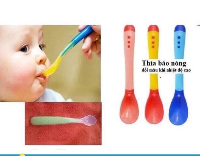 Thìa  uống thuốc,thìa ăn dặm cảm biến silicon cho bé