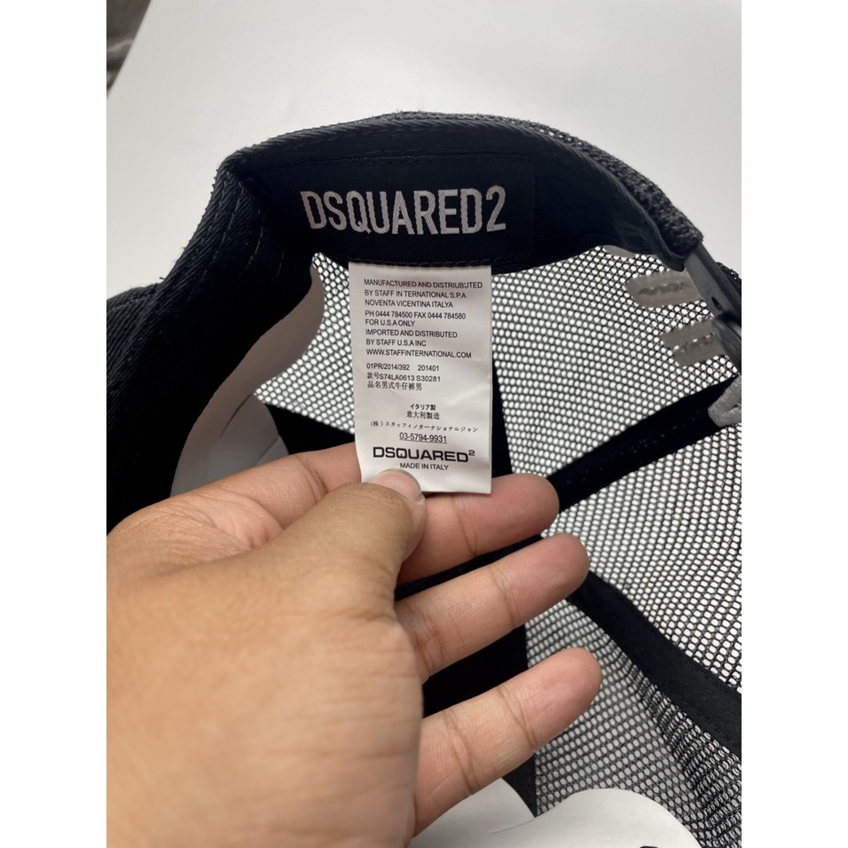Mũ lưỡi trai nam cao cấp DSQUARED hàng hiệu,nón lưỡi trai đẹp(ảnh thật shop tự chụp)