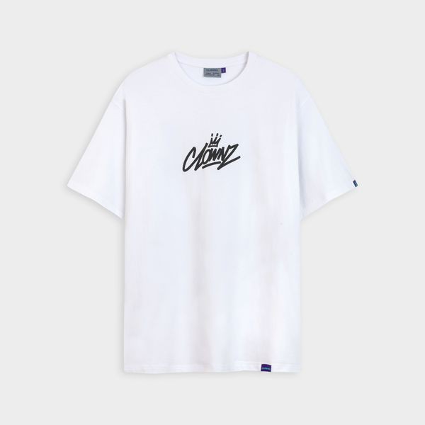 [FULLTAG CHÍNH HÃNG] Áo thun tay lỡ unisex ClownZ King of School T-shirt form rộng, chất cotton | BigBuy360 - bigbuy360.vn